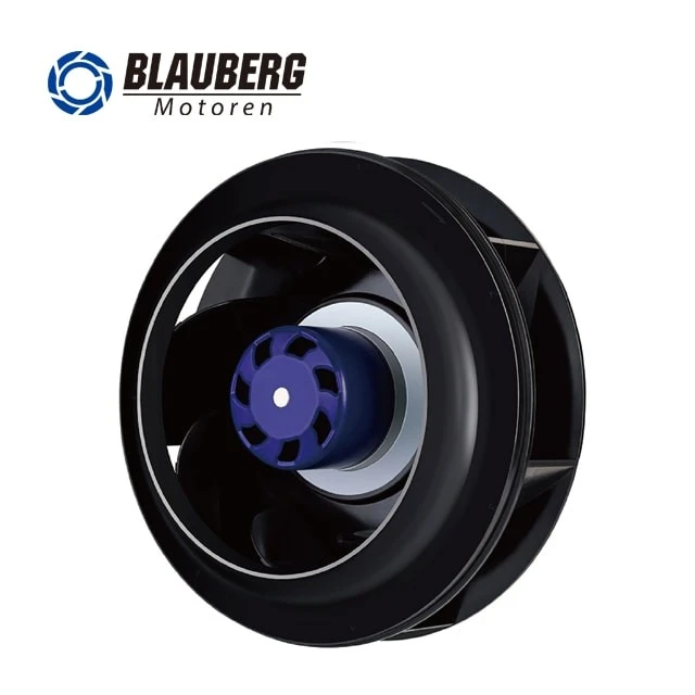 250mm EC Backward Curved Centrifugal Fan Impeller For Evaporative Air Cooler factory
