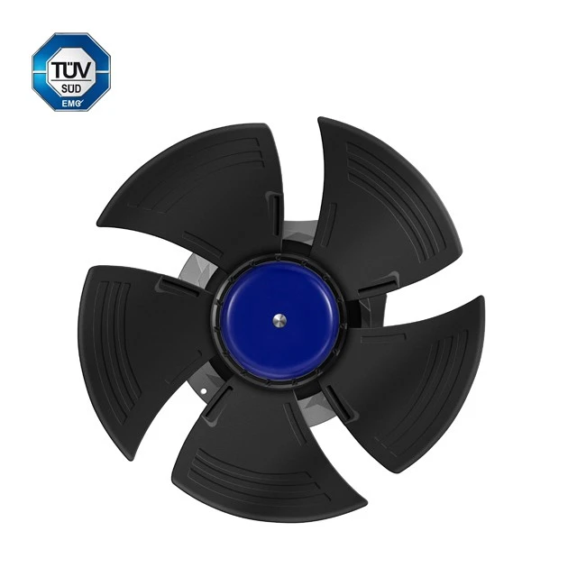 350mm EC Air Flow Ventilation Industrial Axial Exhaust Fan For Machine Cooling factory