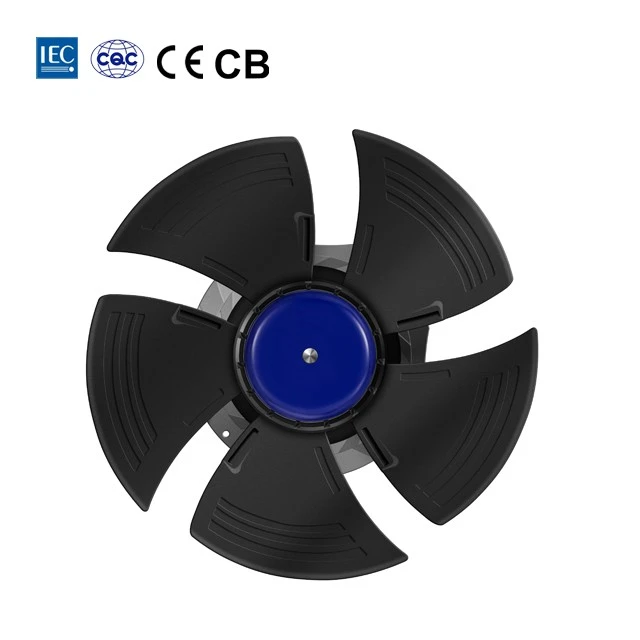 350mm EC Air Flow Ventilation Industrial Axial Exhaust Fan For Machine Cooling suppliers